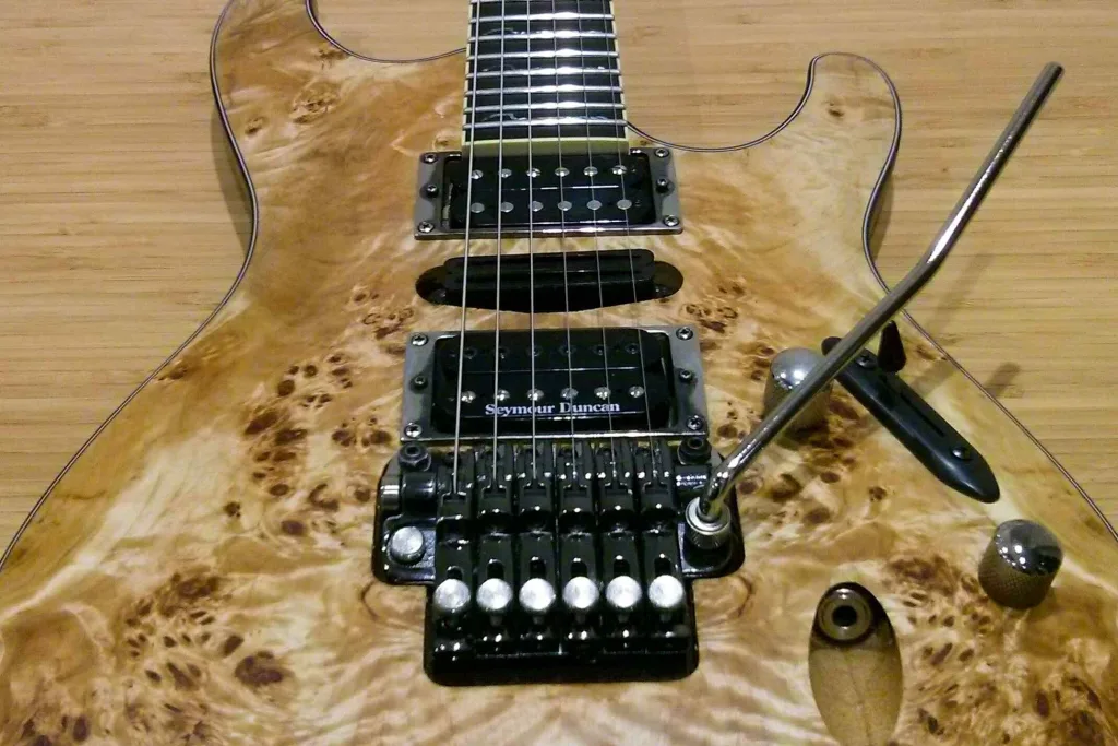 integrated bridge and tailpiece