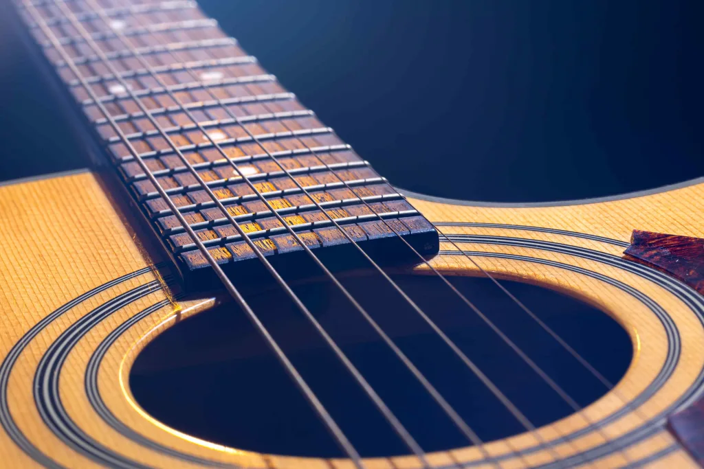 acoustic strings on your electric