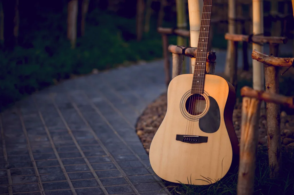 acoustic or electric guitar