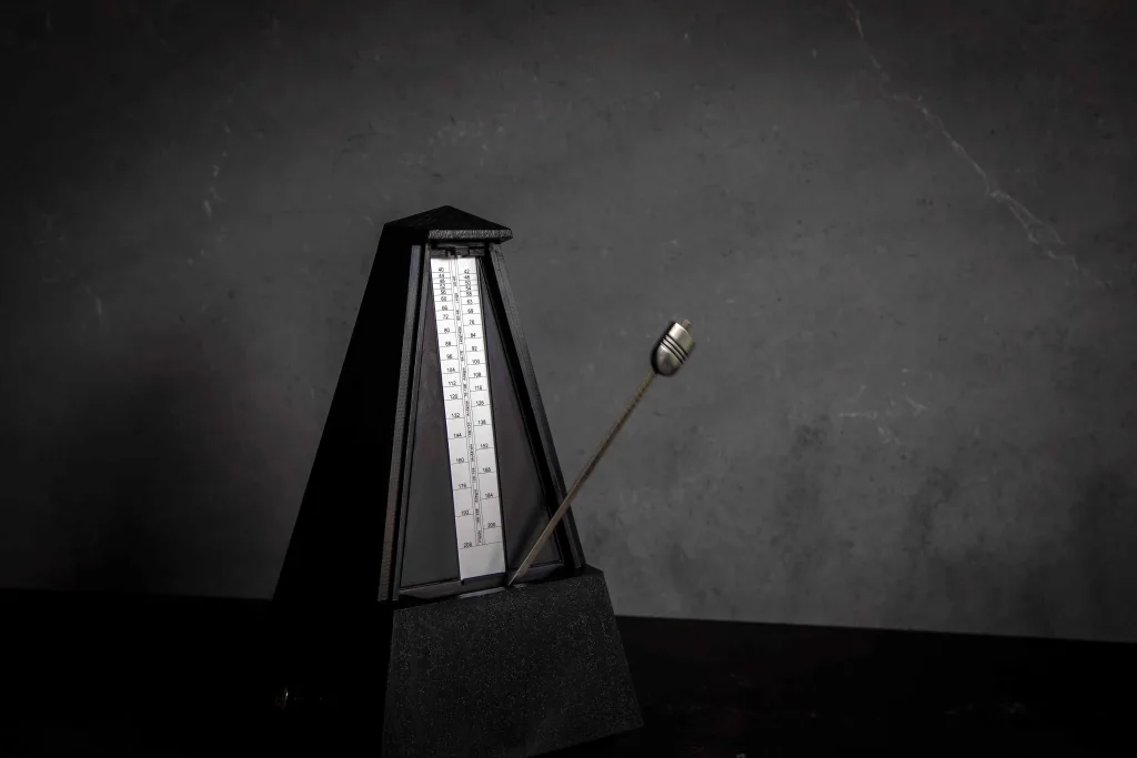 playing guitar With A Metronome