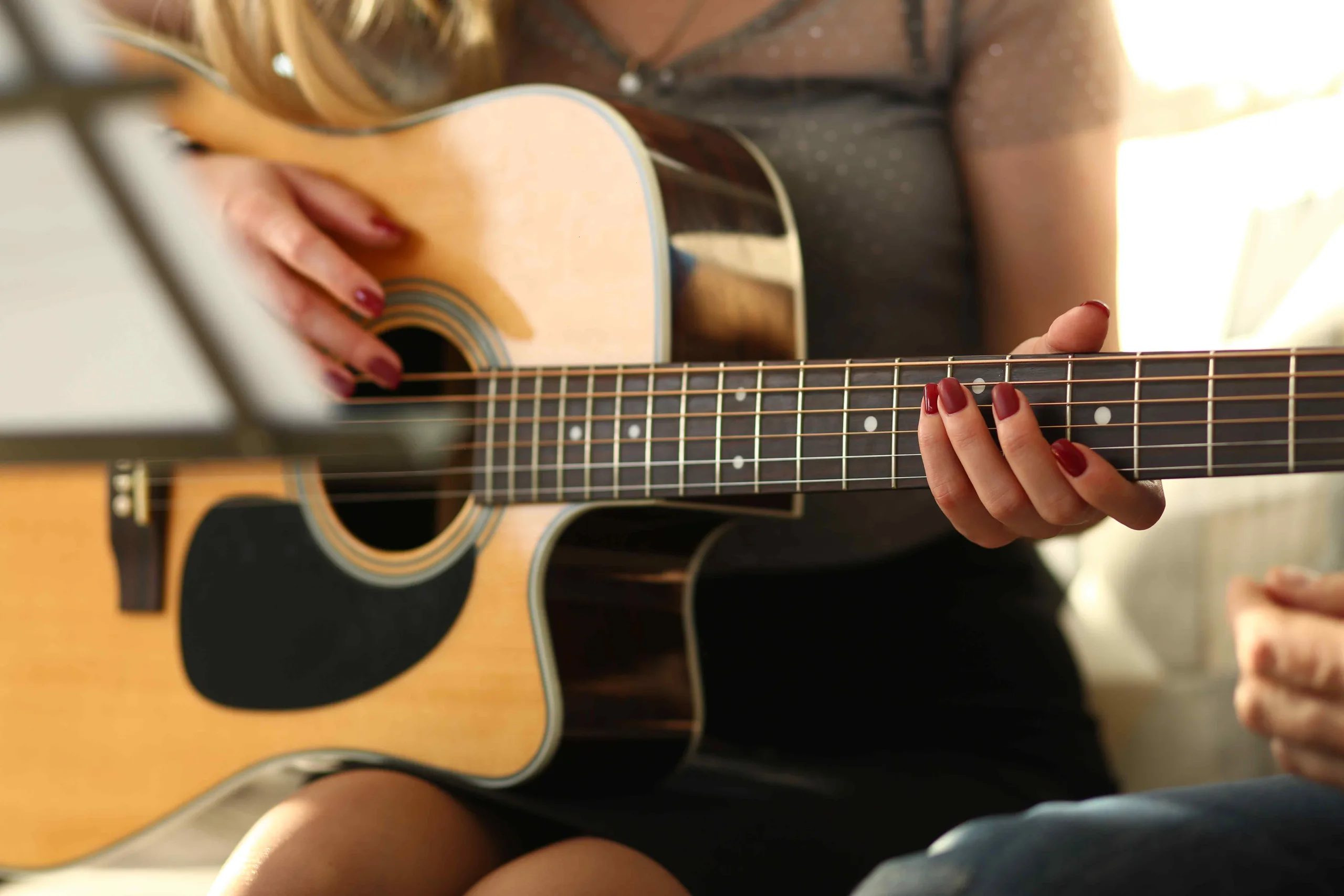 Set Up Guitar Practice Space